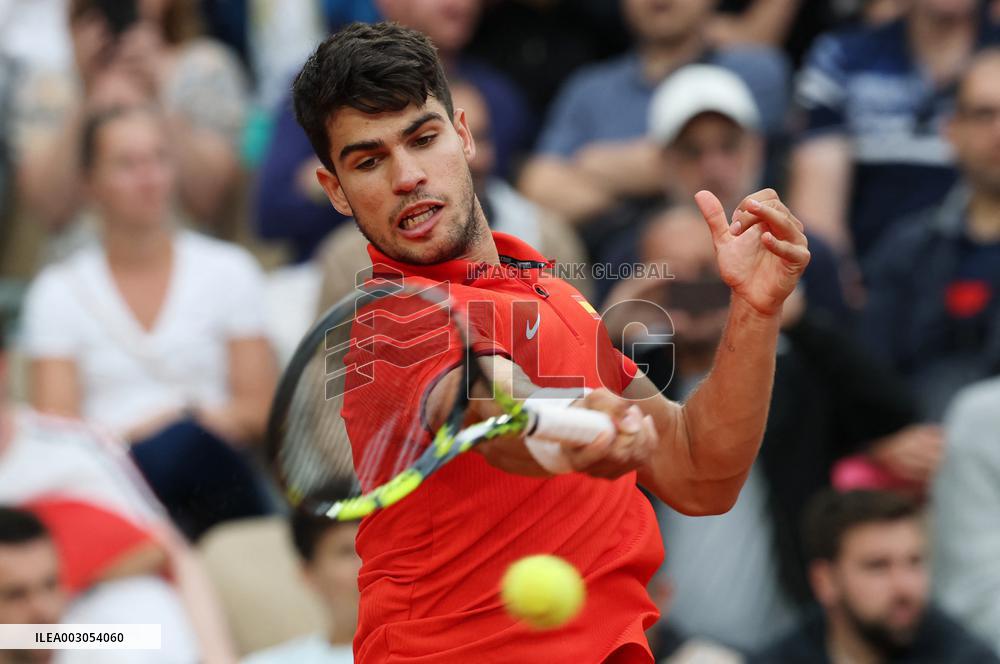 (PARIS2024)FRANCE-PARIS-TENNIS-MEN'S SINGLES FIRST ROUND