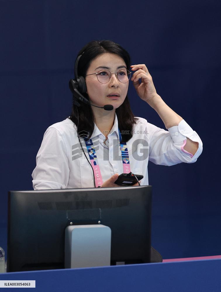 (PARIS2024)FRANCE-SAINT DENIS-DIVING-WOMEN'S SYNCHRONISED 3M SPRINGBOARD FINAL