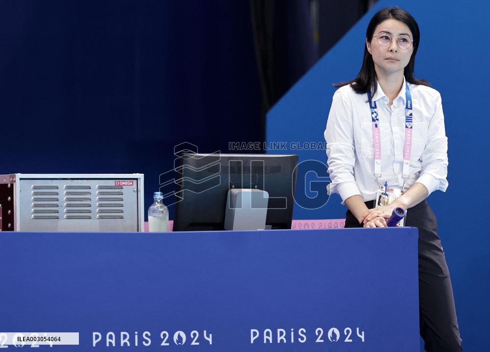 (PARIS2024)FRANCE-SAINT DENIS-DIVING-WOMEN'S SYNCHRONISED 3M SPRINGBOARD FINAL