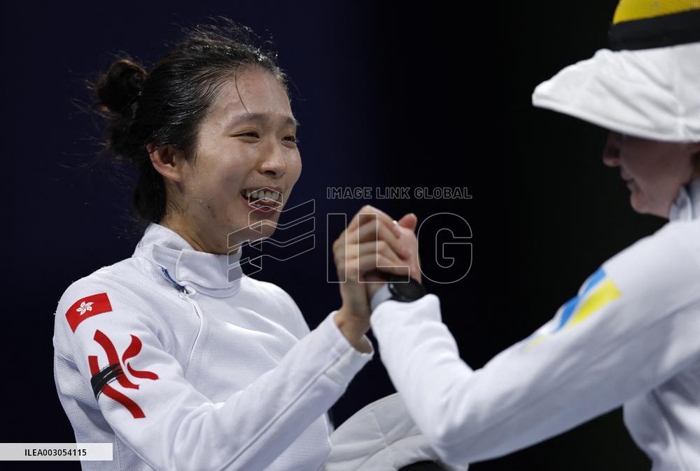 (PARIS2024)FRANCE-PARIS-WOMEN-FENCING-EPEE INDIVIDUAL