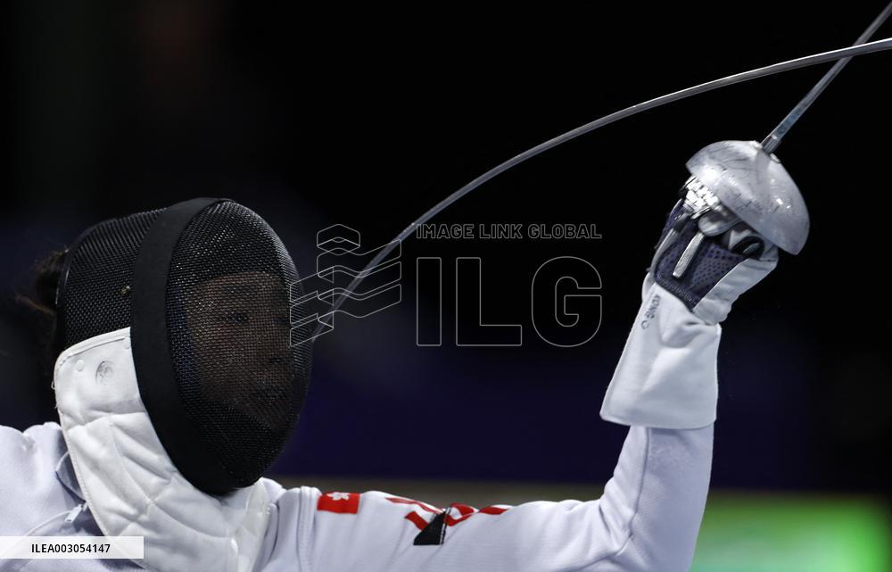 (PARIS2024)FRANCE-PARIS-WOMEN-FENCING-EPEE INDIVIDUAL