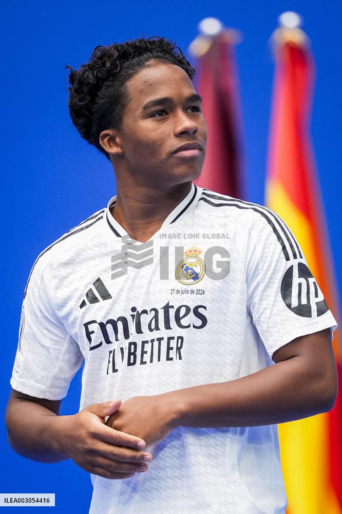 Other - Real Madrid Unveils New Signing Endrick