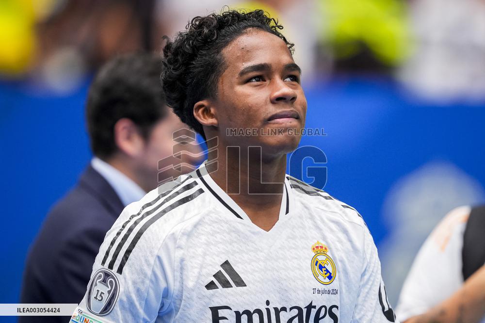 Other - Real Madrid Unveils New Signing Endrick