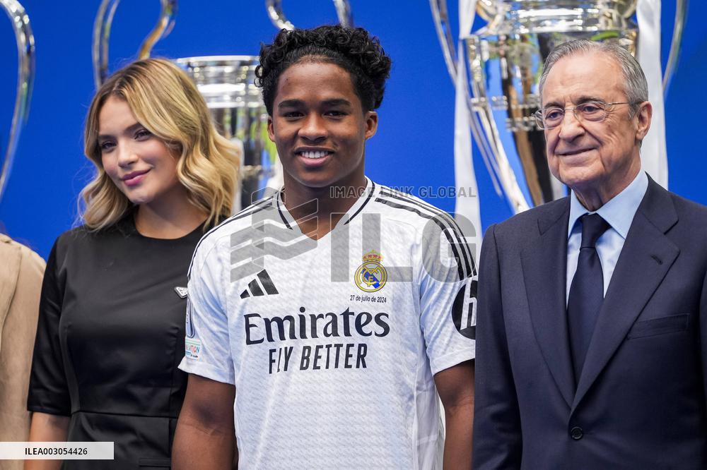 Other - Real Madrid Unveils New Signing Endrick