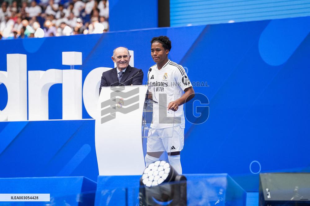 Other - Real Madrid Unveils New Signing Endrick