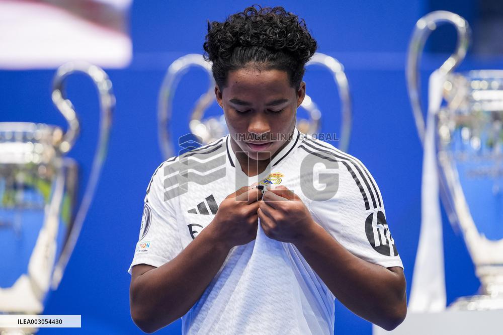 Other - Real Madrid Unveils New Signing Endrick