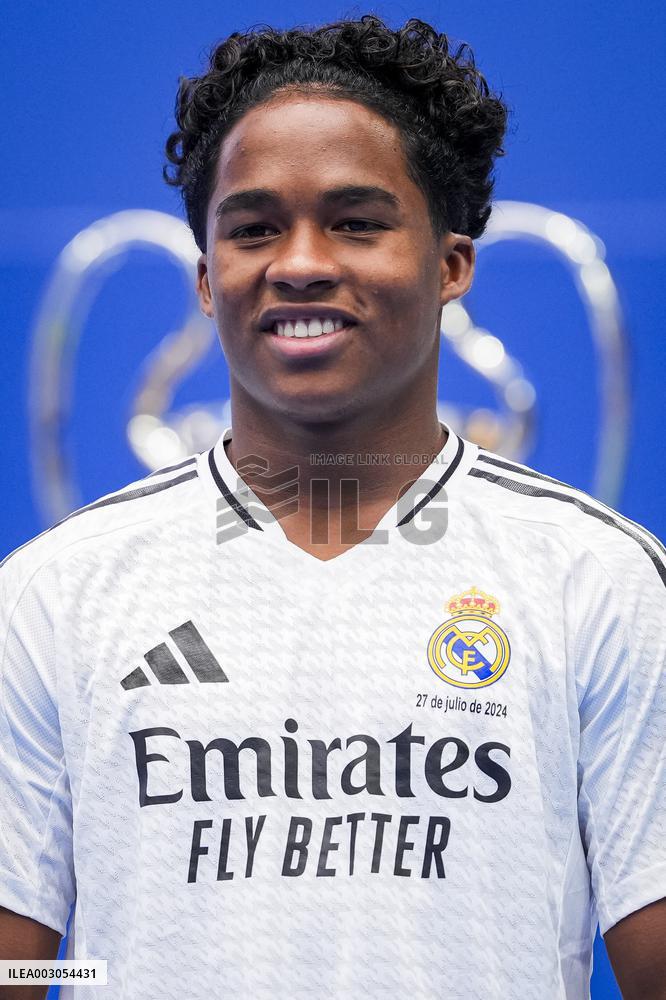 Other - Real Madrid Unveils New Signing Endrick