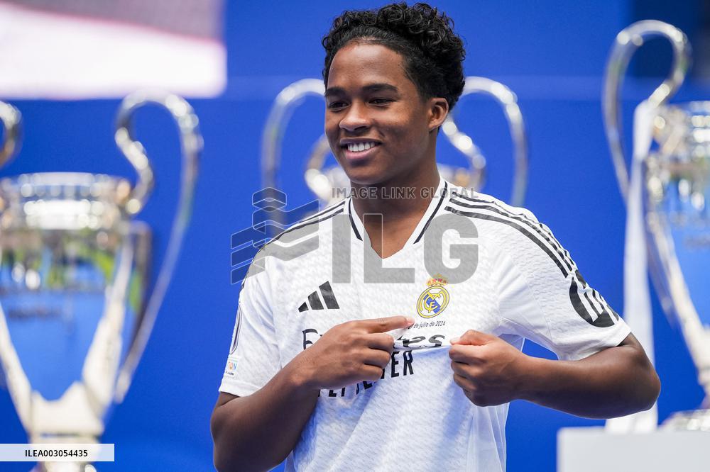 Other - Real Madrid Unveils New Signing Endrick