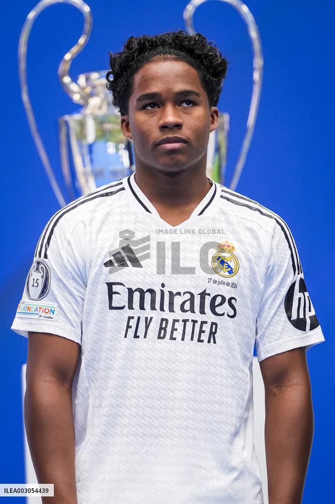 Other - Real Madrid Unveils New Signing Endrick