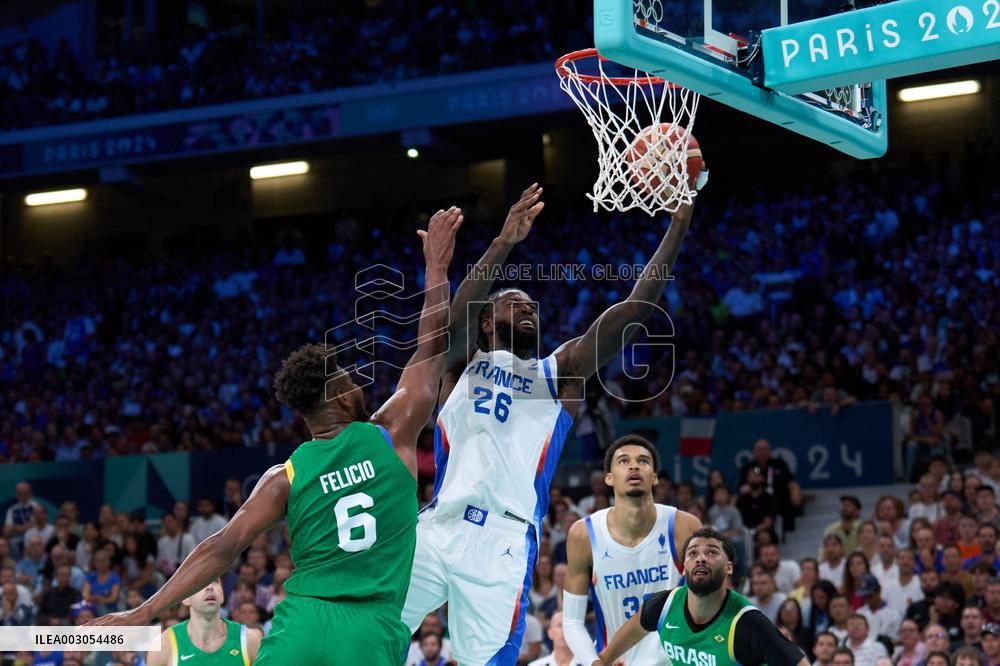 (PARIS2024) FRANCE-LILLE-OLY-BASKETBALL
