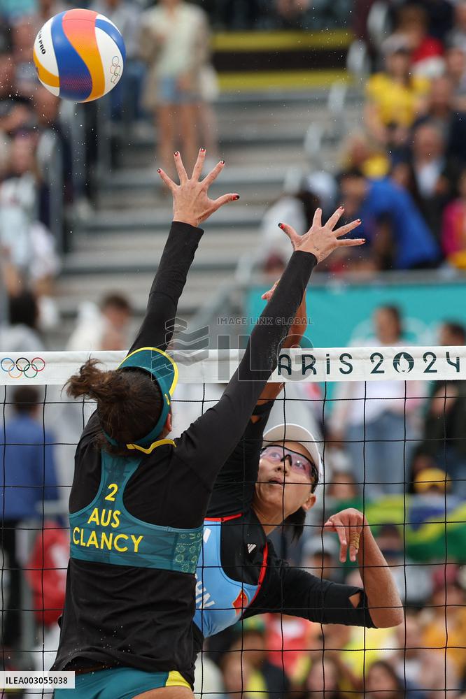 (PARIS2024) FRANCE-PARIS-OLY-BEACH VOLLEYBALL