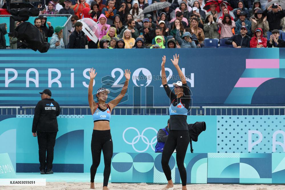 (PARIS2024) FRANCE-PARIS-OLY-BEACH VOLLEYBALL