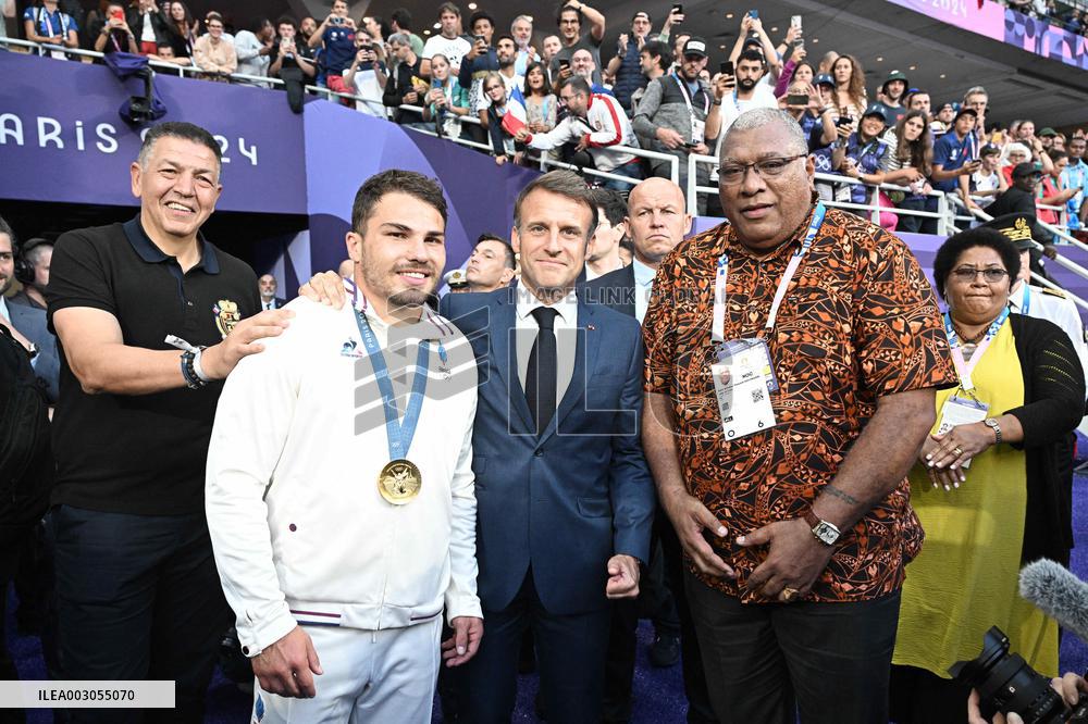 Paris 2024 - France Wins Gold In Rugby Sevens