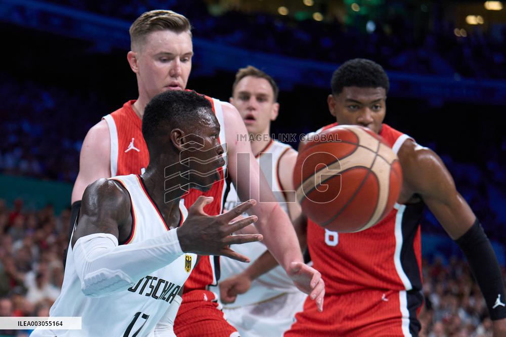 (PARIS2024)FRANCE-LILLE-BASKETBALL
