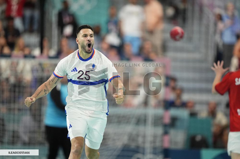 Paris 2024 - Handball Men’s Denmark v France
