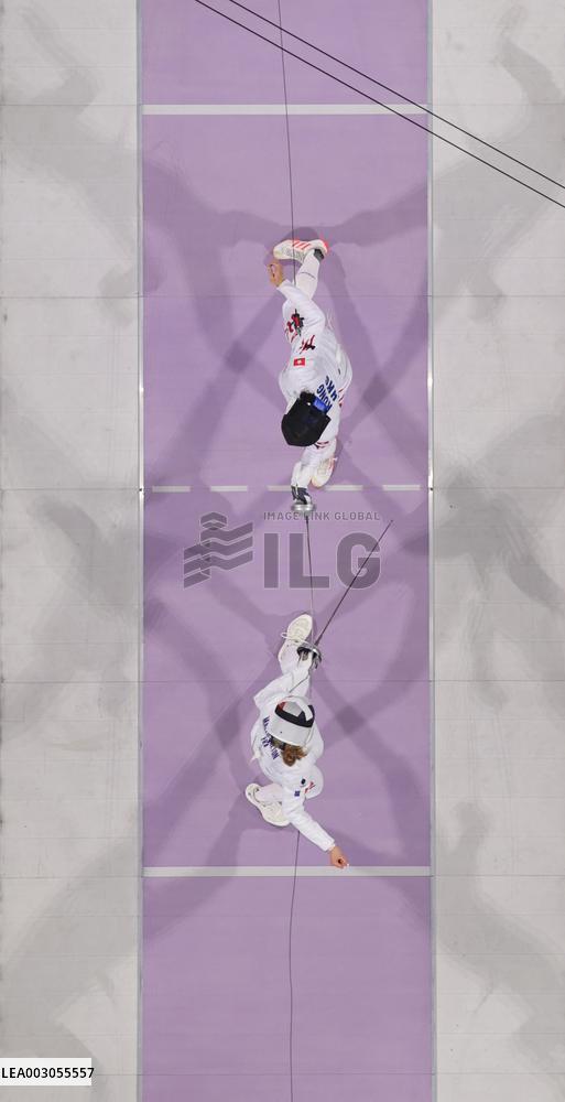 (PARIS2024)FRANCE-PARIS-OLY-FENCING