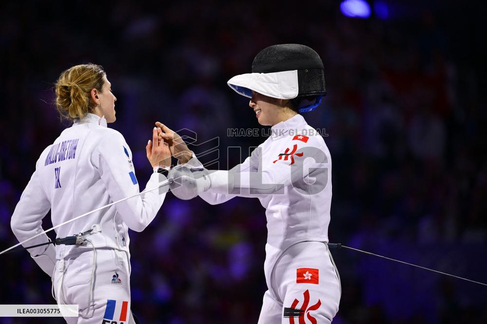 (PARIS2024)FRANCE-PARIS-OLY-FENCING