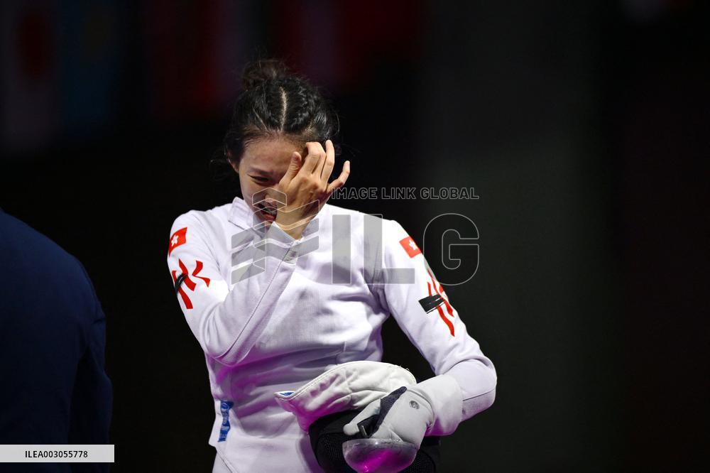 (PARIS2024)FRANCE-PARIS-OLY-FENCING