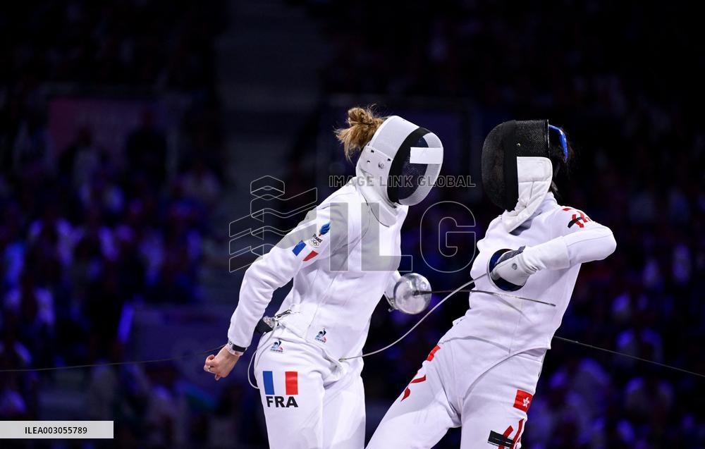 (PARIS2024)FRANCE-PARIS-OLY-FENCING