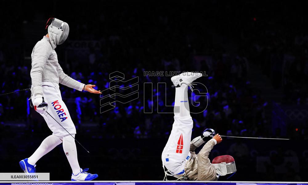 (PARIS2024)FRANCE-PARIS-OLY-FENCING