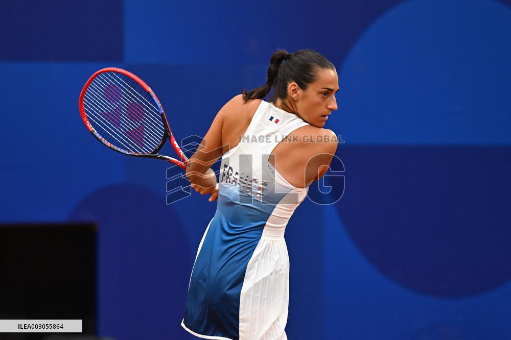 Paris 2024 - Tennis - Caroline Garcia v Jaqueline Cristia