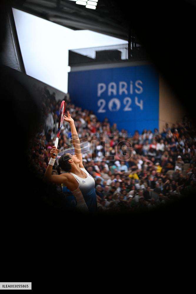 Paris 2024 - Tennis - Caroline Garcia v Jaqueline Cristia