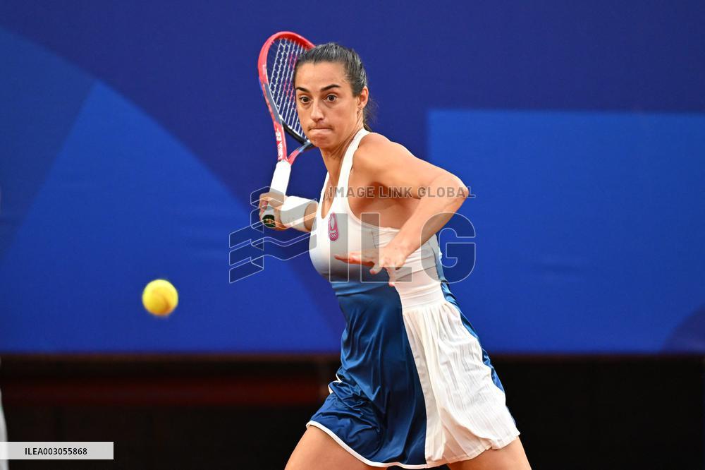 Paris 2024 - Tennis - Caroline Garcia v Jaqueline Cristia