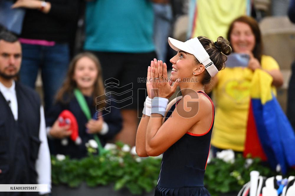 Paris 2024 - Tennis - Caroline Garcia v Jaqueline Cristia
