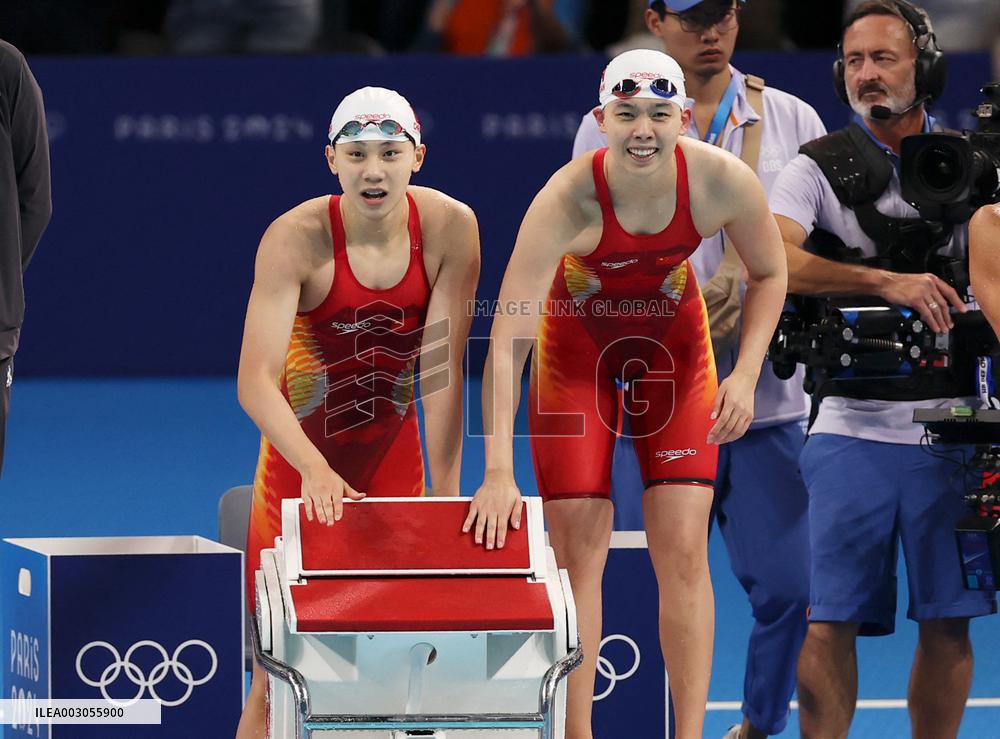 (PARIS2024)FRANCE-PARIS-OLY-SWIMMING