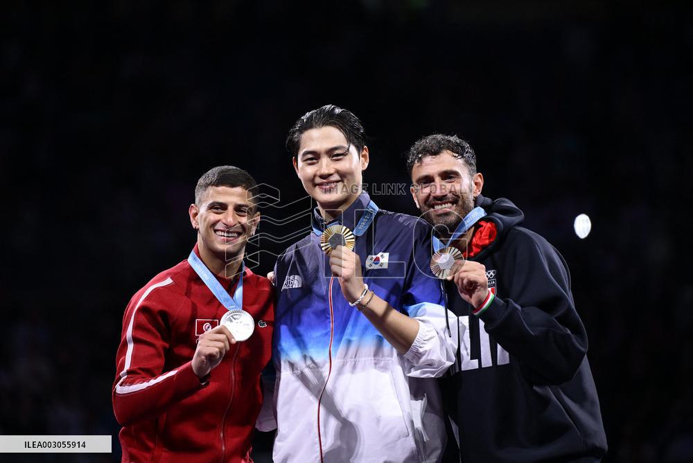 (PARIS2024)FRANCE-PARIS-OLY-FENCING
