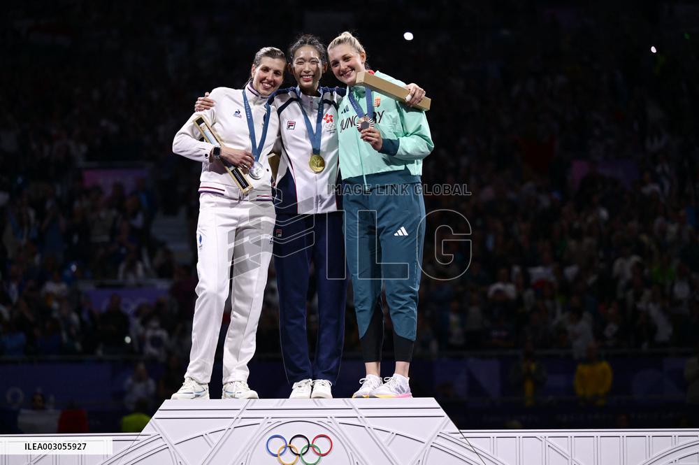 (PARIS2024)FRANCE-PARIS-OLY-FENCING