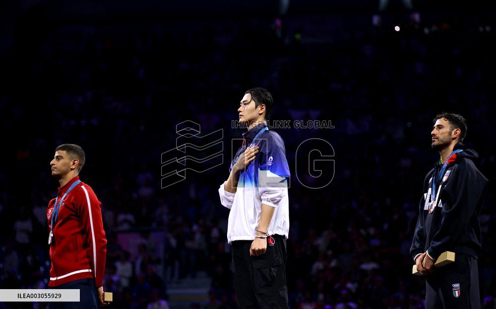 (PARIS2024)FRANCE-PARIS-OLY-FENCING