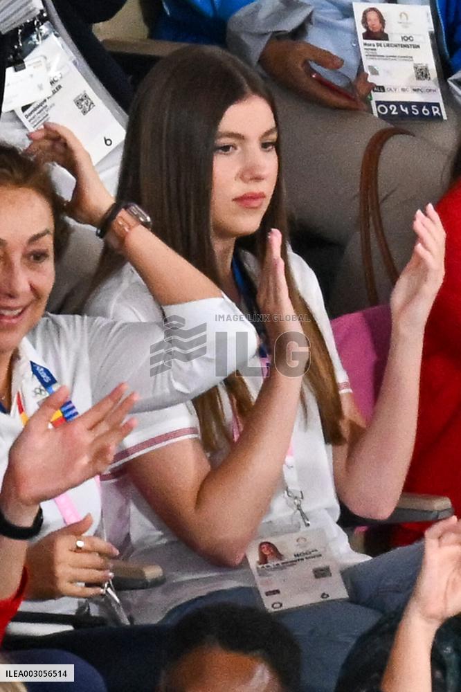 Paris 2024 - Tennis - Princess Leonor And Infante Sofia