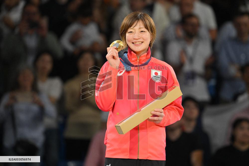 Paris 2024 - Judo - Women -48 kg - Natsumi Tsunoda Wins Gold