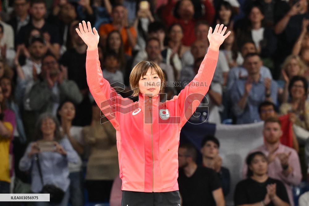 Paris 2024 - Judo - Women -48 kg - Natsumi Tsunoda Wins Gold
