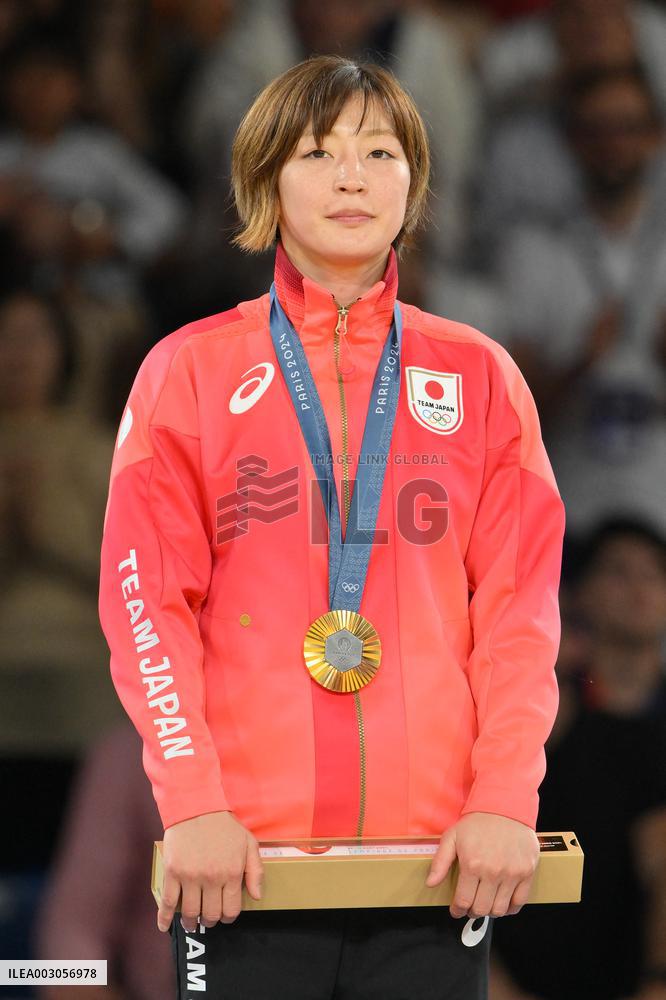Paris 2024 - Judo - Women -48 kg - Natsumi Tsunoda Wins Gold