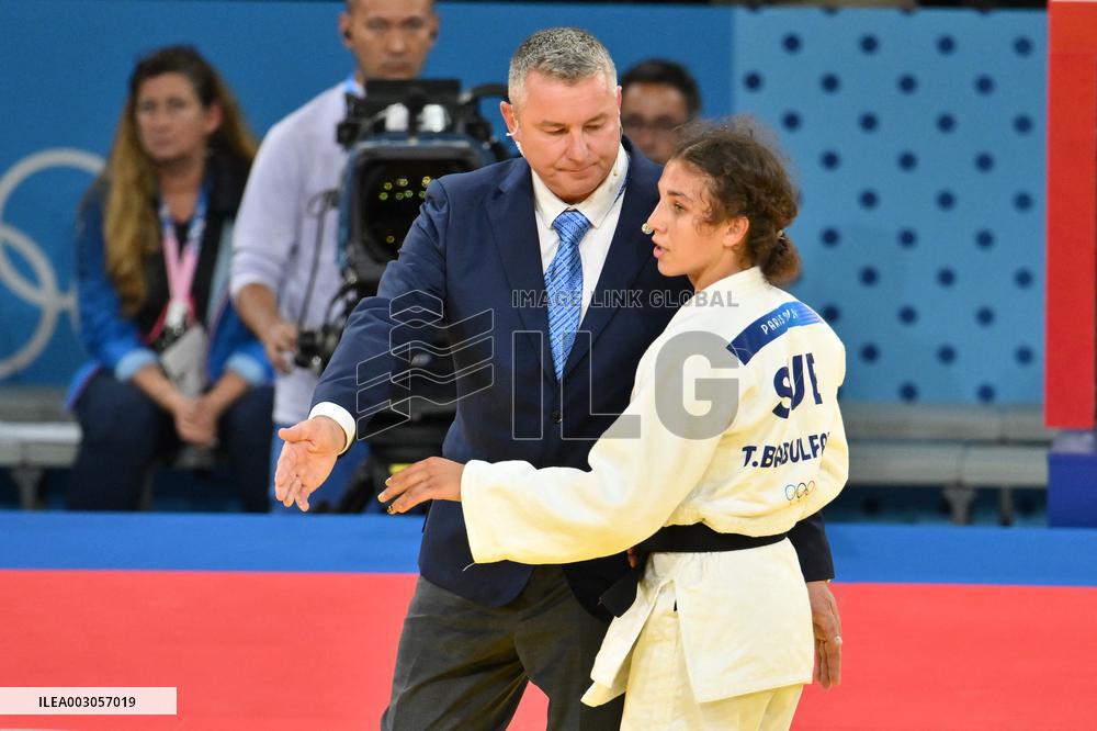 Paris 2024 - Judo - Women -48 kg - Tara Babulfath Wins Bronze