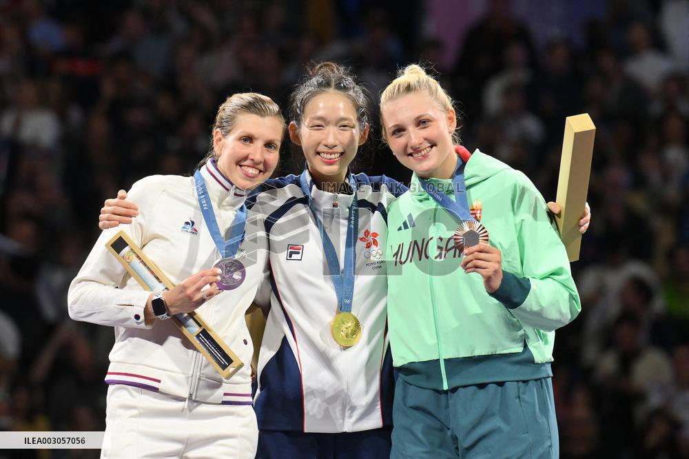 Paris 2024 - Women's Epee Individual - Podium