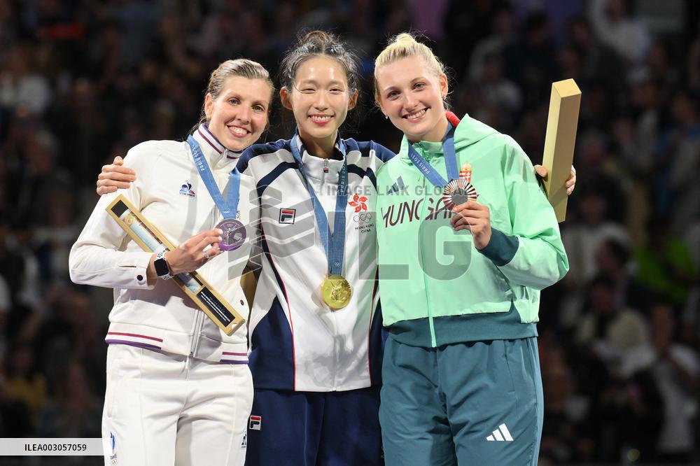 Paris 2024 - Women's Epee Individual - Podium