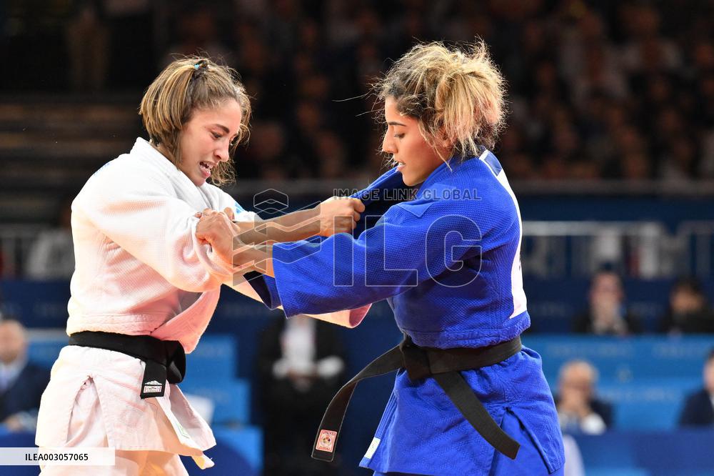 Paris 2024 - Judo - Women -48 kg - Shirine Boukli Wins Bronze