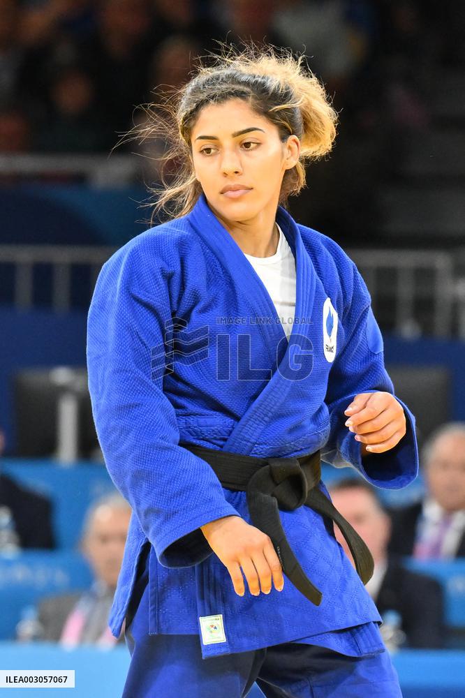 Paris 2024 - Judo - Women -48 kg - Shirine Boukli Wins Bronze