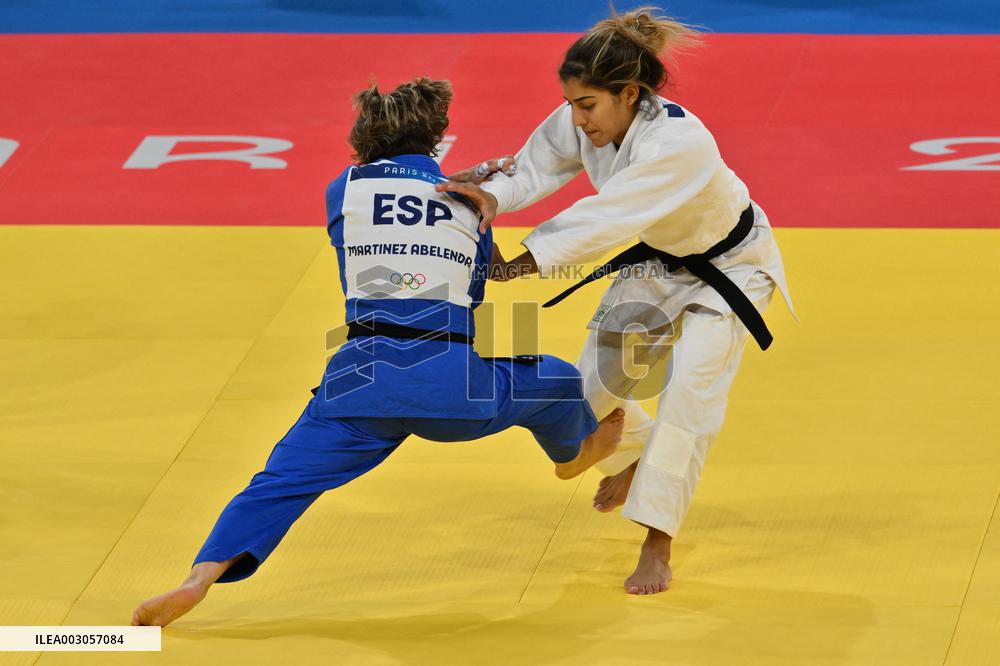 Paris 2024 - Judo - Women -48 kg - Shirine Boukli Wins Bronze