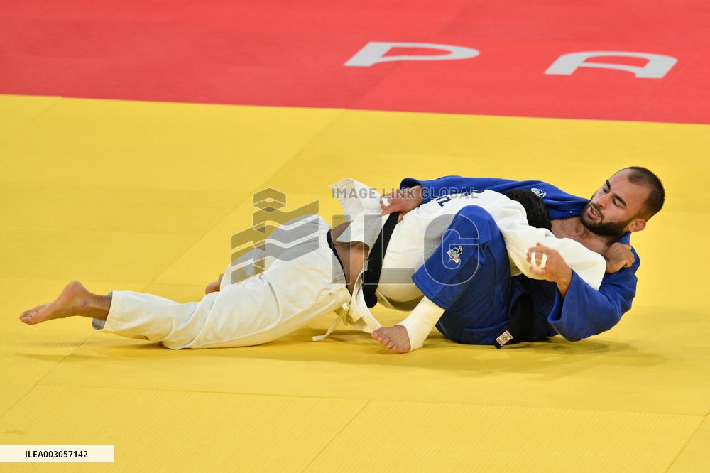 Paris 2024 - Judo - Men’s -60kg - Luka Mkheidze Wins Silver
