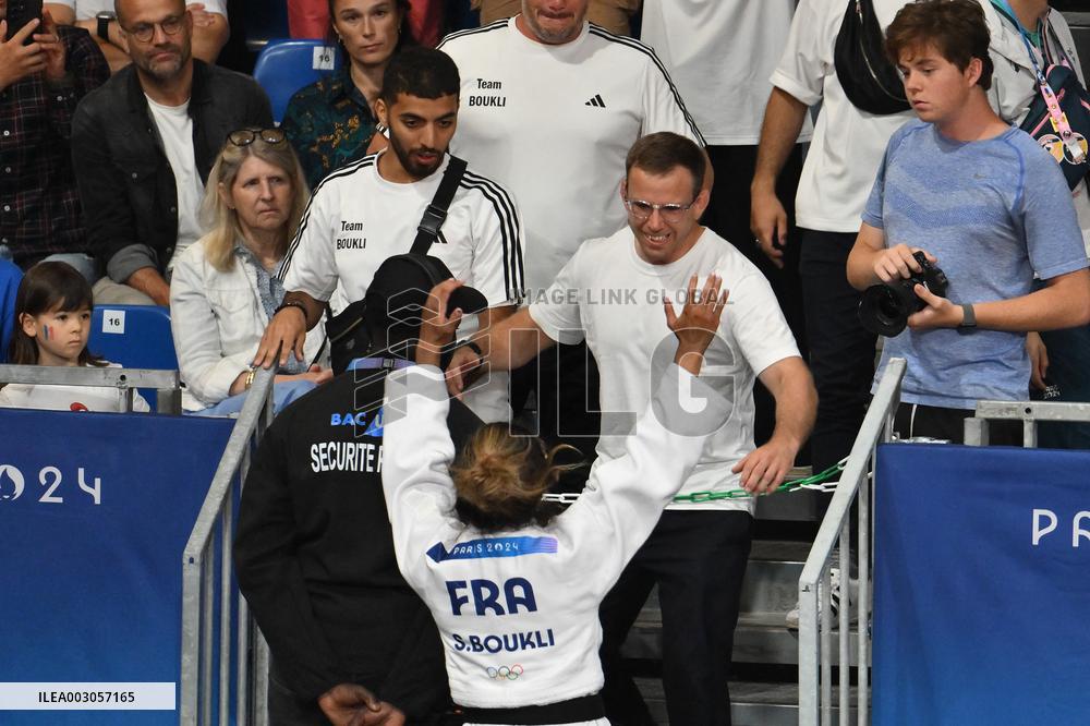 Paris 2024 - Judo - Women -48 kg - Shirine Boukli Wins Bronze
