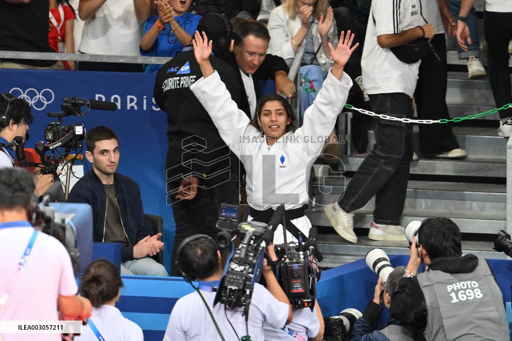 Paris 2024 - Judo - Women -48 kg - Shirine Boukli Wins Bronze