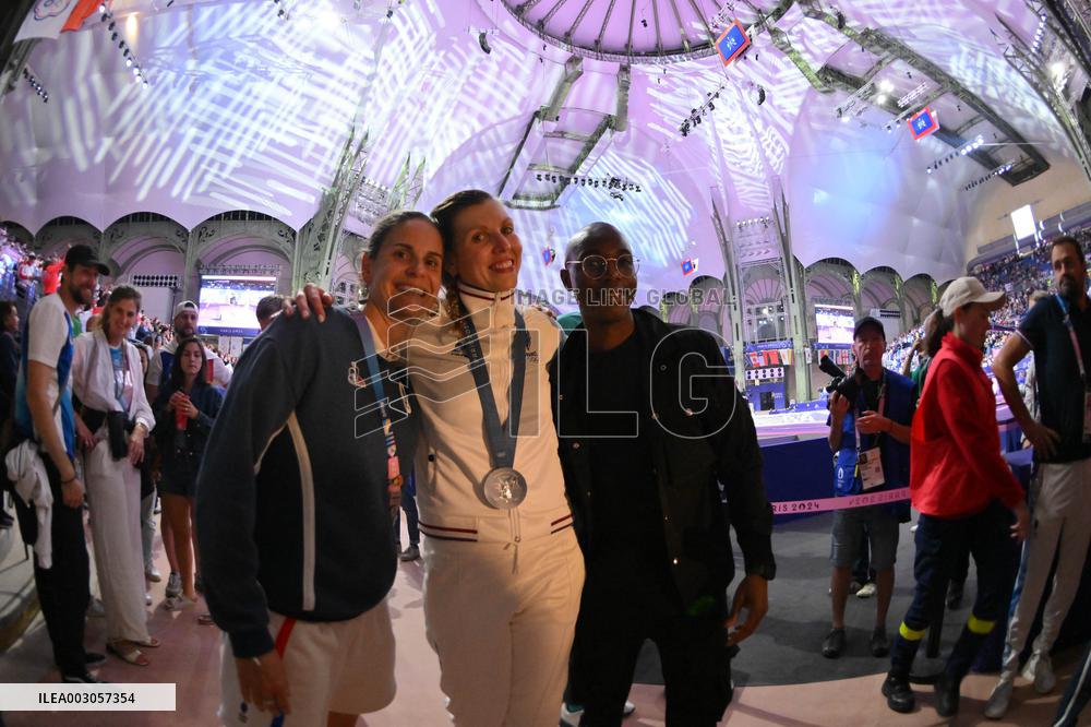 Paris 2024 - Women's Epee Individual - Auriane Mallo Breton Wins Silver