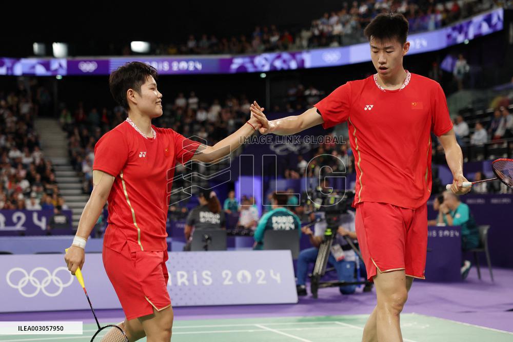 (PARIS2024)FRANCE-PARIS-OLY-BADMINTON