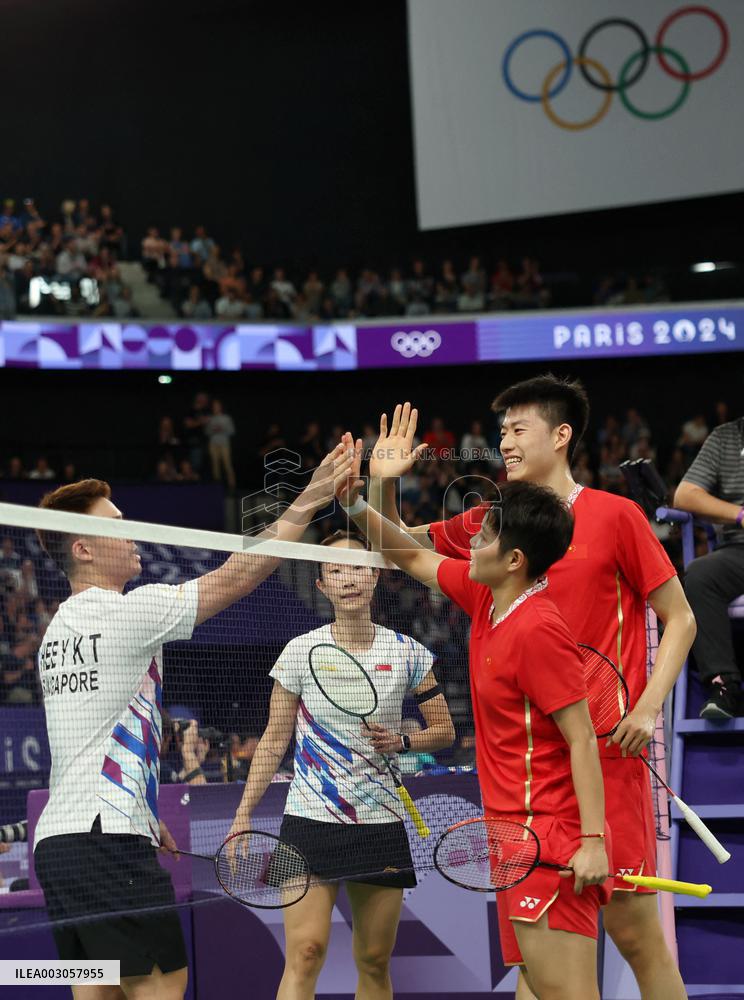 (PARIS2024)FRANCE-PARIS-OLY-BADMINTON