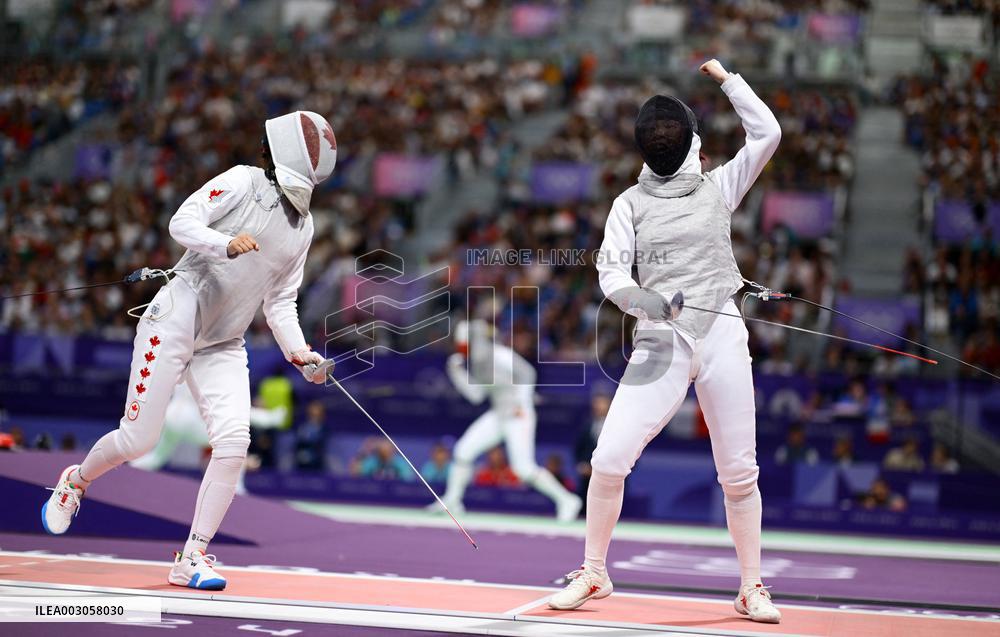 (PARIS2024)FRANCE-PARIS-OLY-FENCING