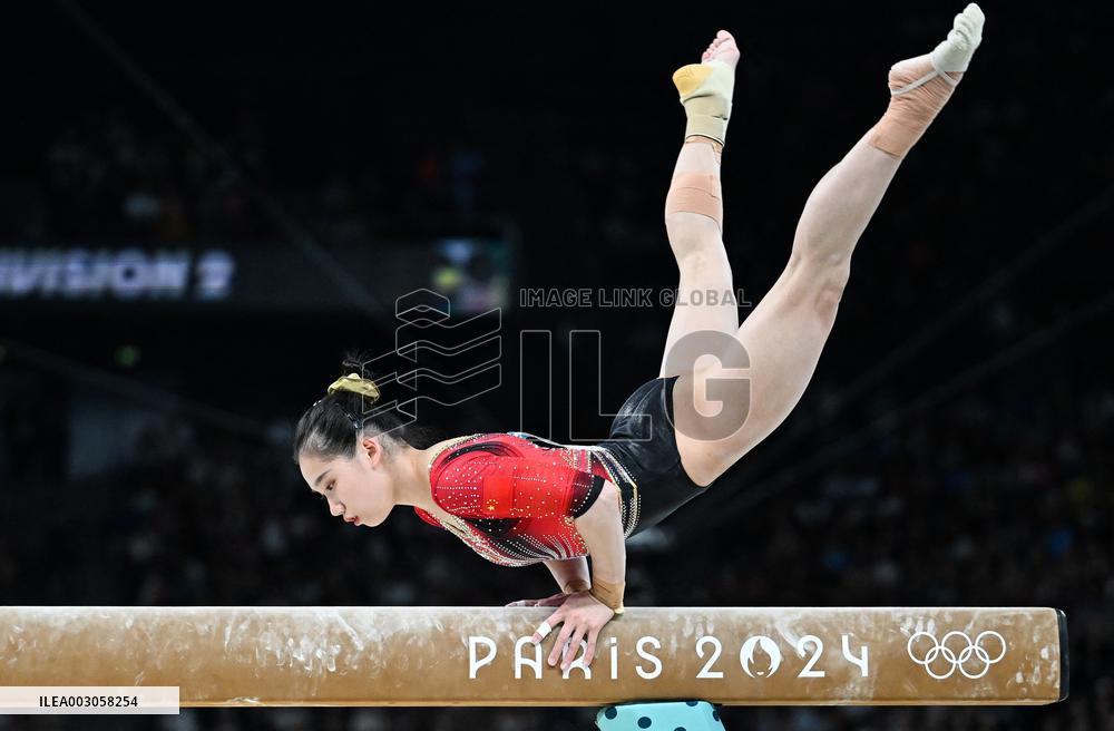 (PARIS2024)FRANCE-PARIS-OLY-ARTISTIC GYMNASTICS